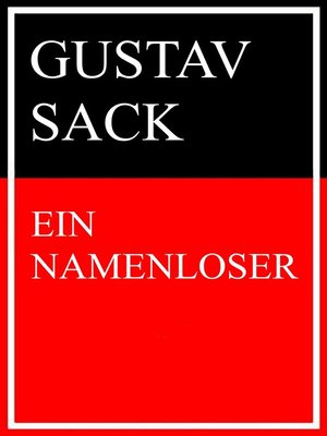 cover image of Ein Namenloser